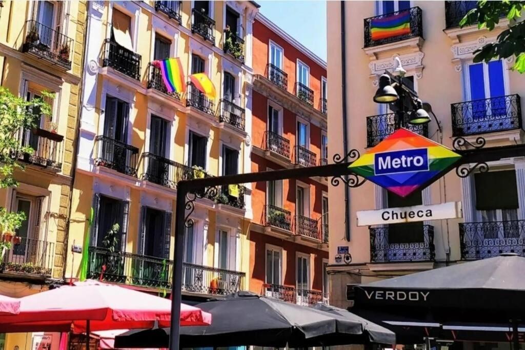 Amazing Apt 1 Hab Para 4Pax En La Plaza De Chueca Madrid Eksteriør bilde